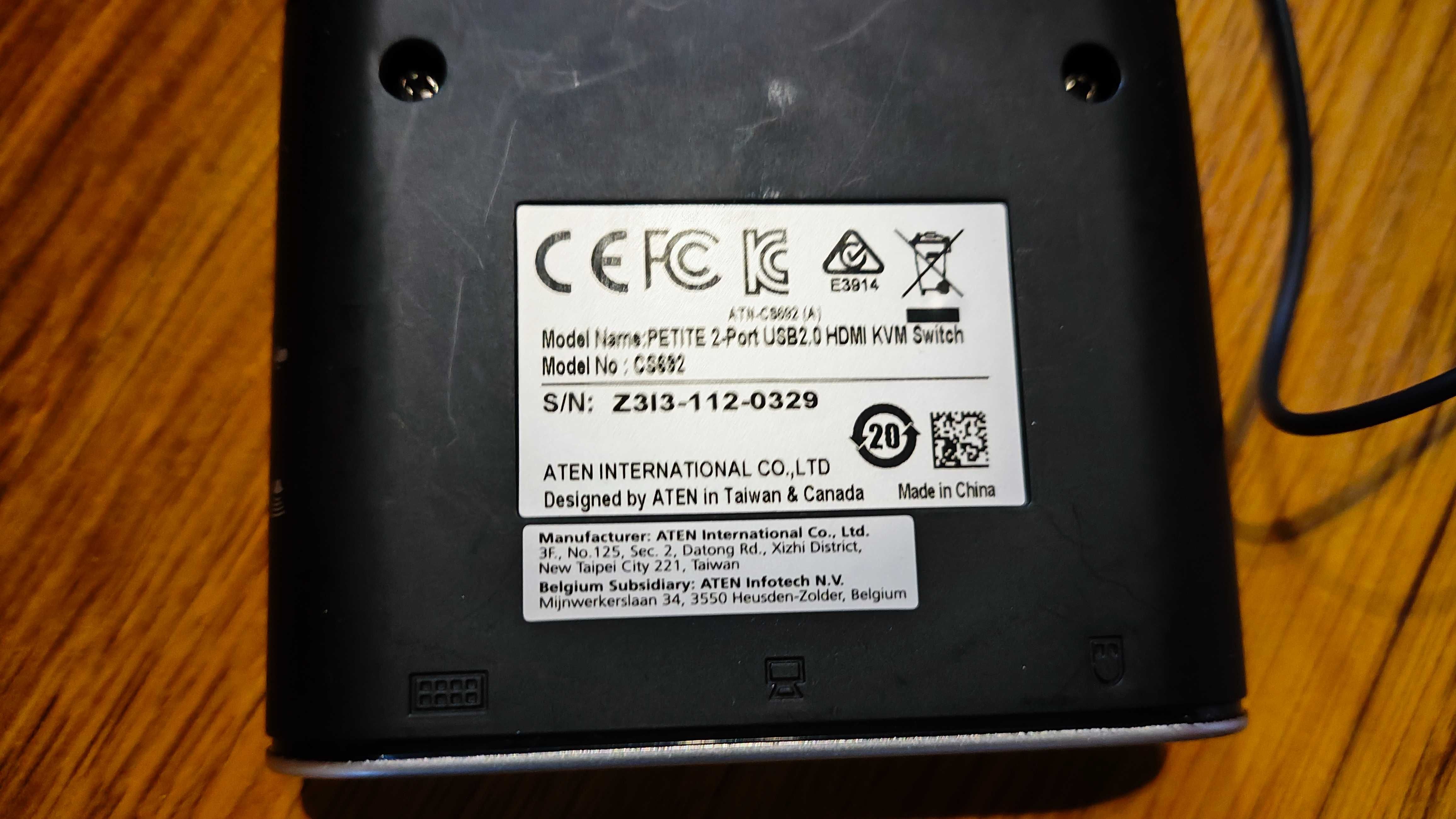 Switch KVM ATEN CS692 hdmi/audio