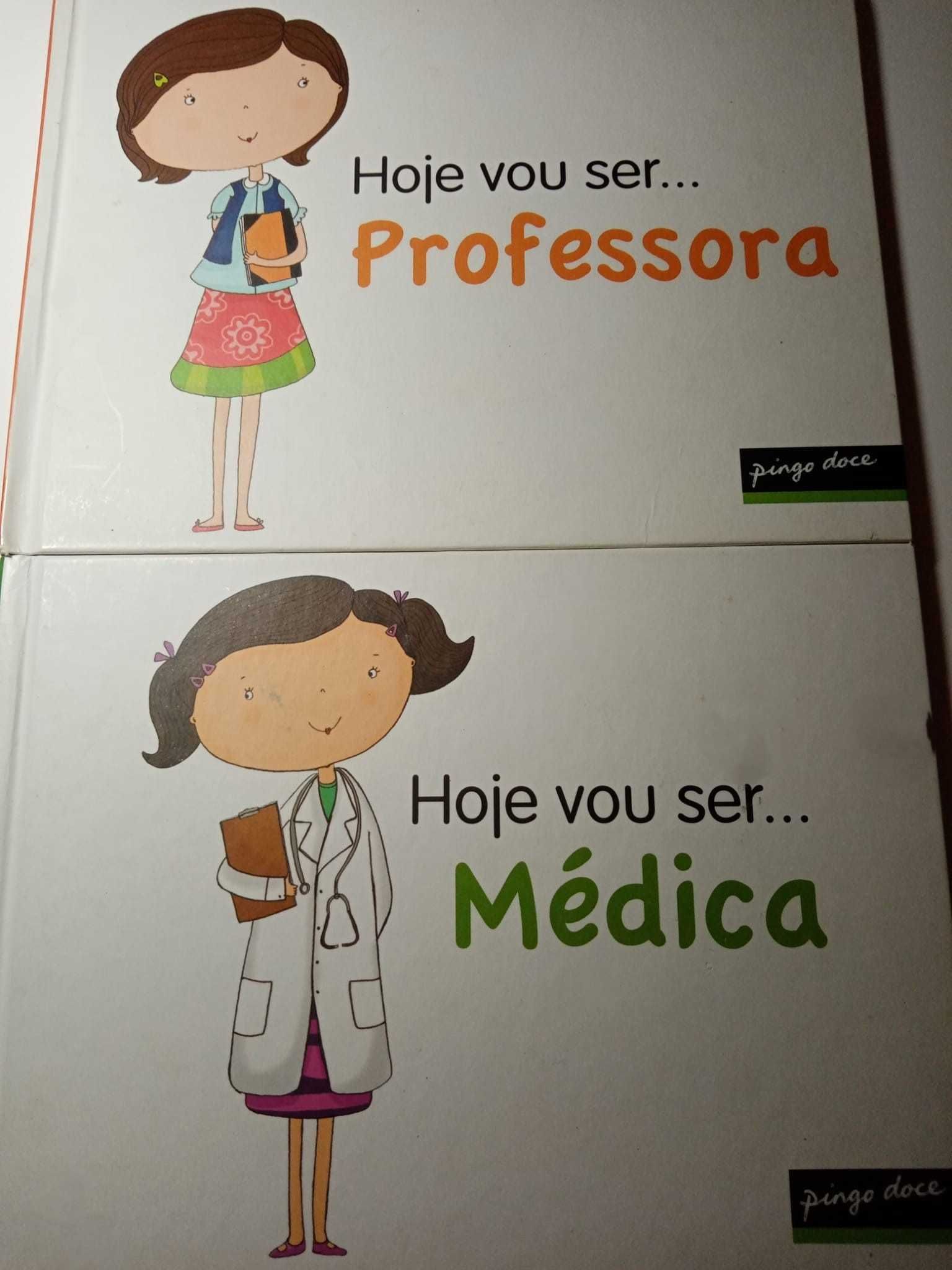 Coleção Hoje vou ser - Professora e Médica