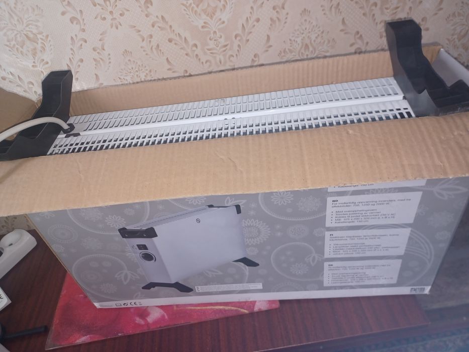 Ел.обігрівач. Новий. Розпакований.