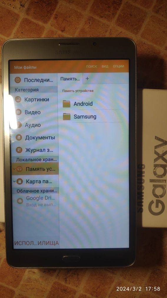 Samsung tab A6  T285 4G LTE для ребёнка планшет телефон