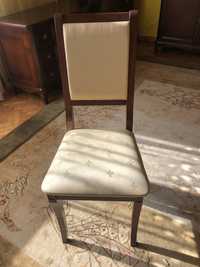 Krzesła tapicerowane sztuk 6