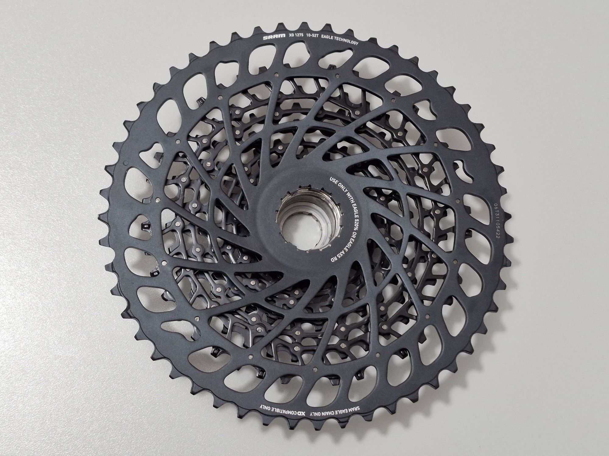 Cassete Sram GX Eagle XG 1275 de 10-52 nova a estrear