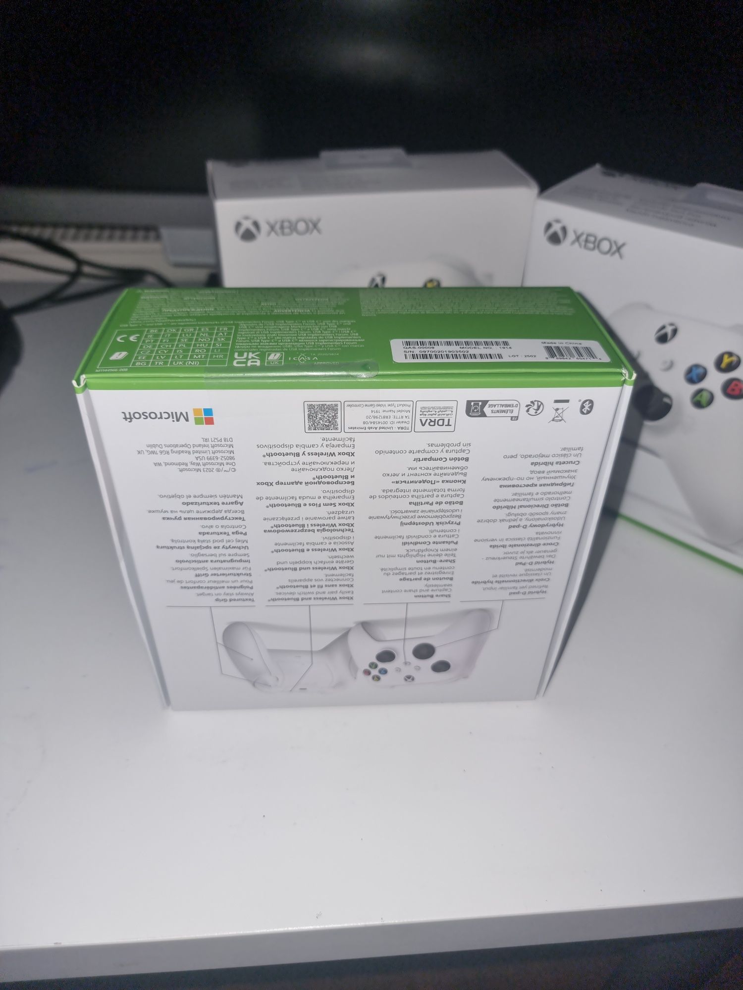 Nowy oryginalny Kontroler Pad Xbox One Series S X Biały