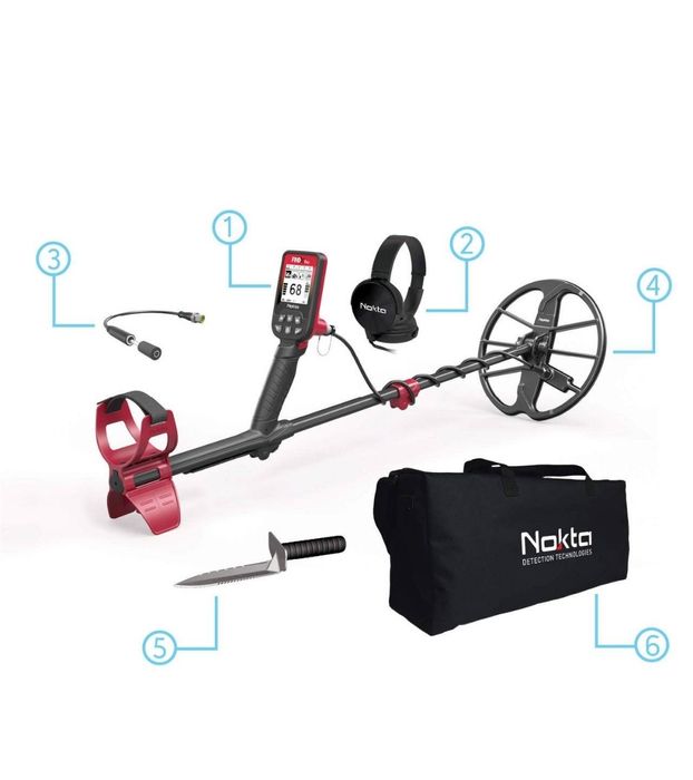 Металошукач Nokta FINDX Pro (ніж-лопатка,навушники,сумка)Нокта