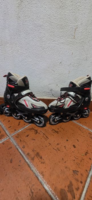 Patins em linha como novos
