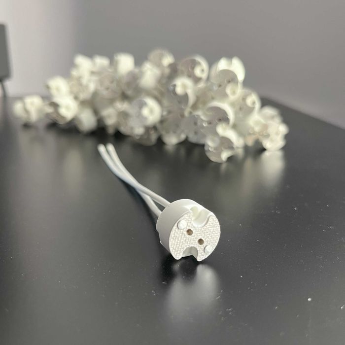 Oprawka Ceramiczna EC79638 Gniazdo Przyłączeniowe G5,3 MR16 G4 Do LED