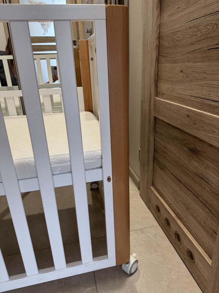 Drewniane Łóżeczko Kinderkrat Koya 4w1