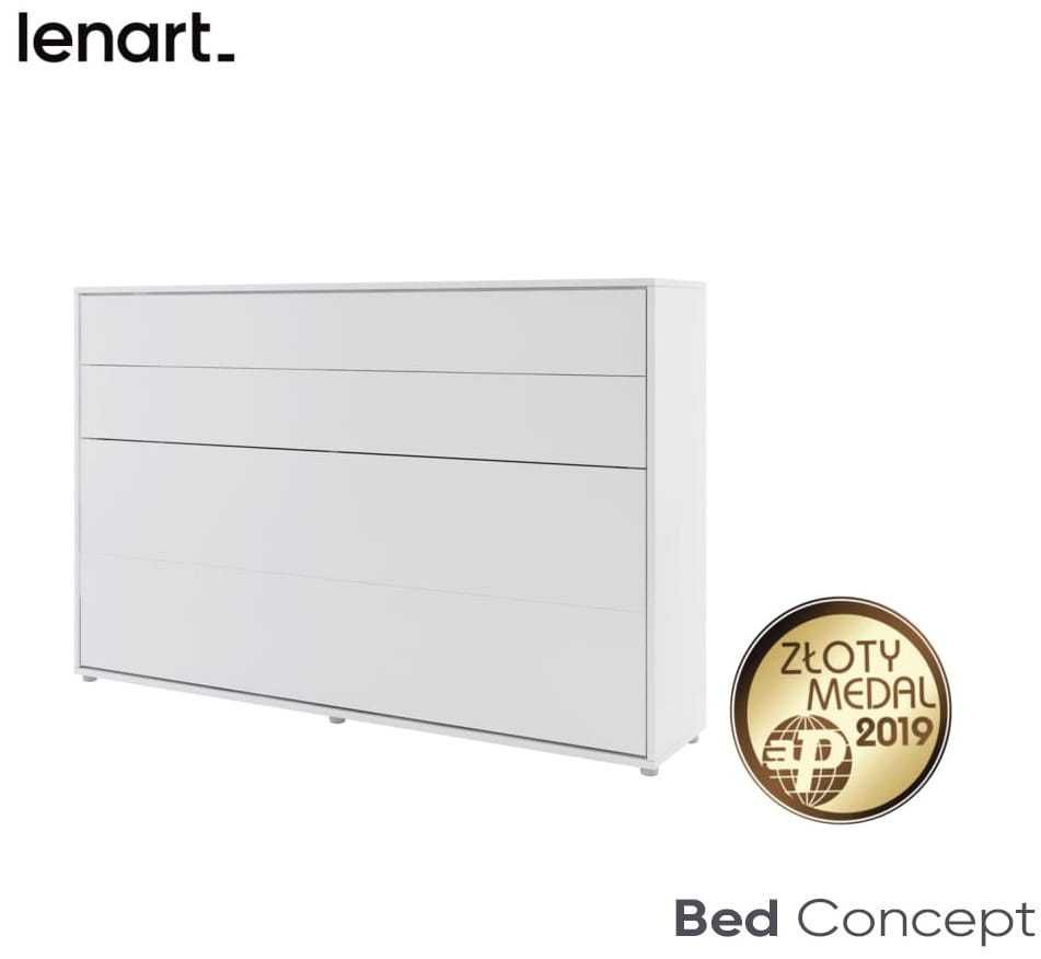 Półkotapczan biały powystawowy Bed Concept BC-05 OKAZJA!