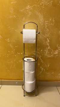 Stojak podajnik na papier toaletowy