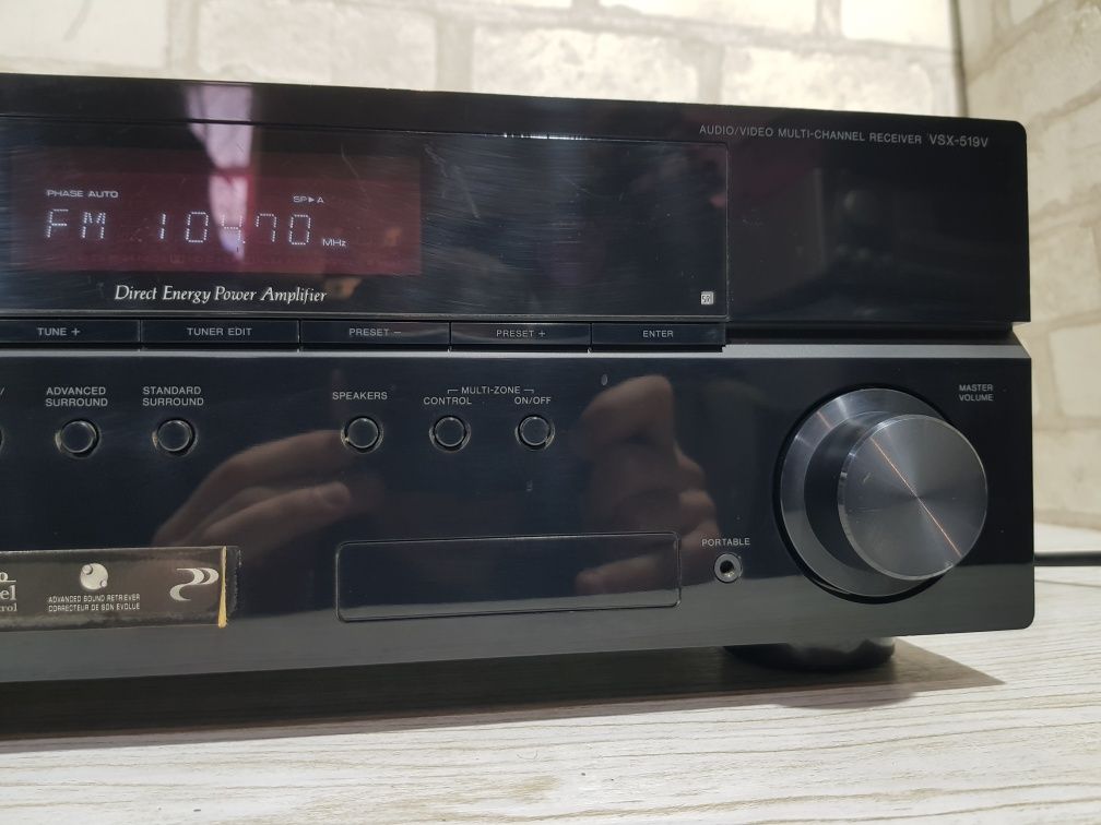 5.1 AV ресивер PIONEER VSX-519, *5 x130 Вт, HDMI, б/у з Німеччини