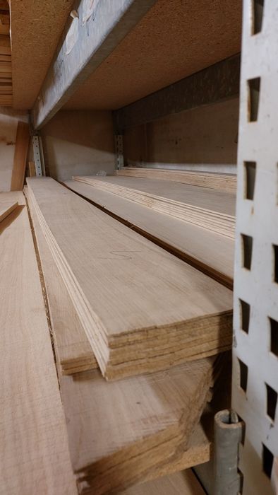 Obłoga cięta dębowa, jesionowa