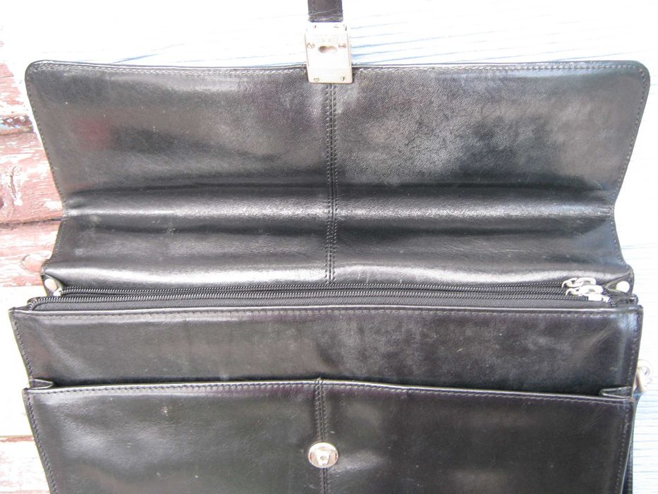 Портфель CLAUDIO FERRICI натуральная кожа, Италия