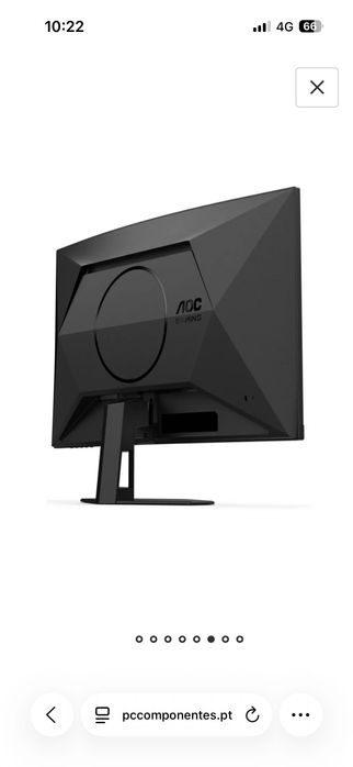 Monitor curvo Aoc gaming 27” 240hz