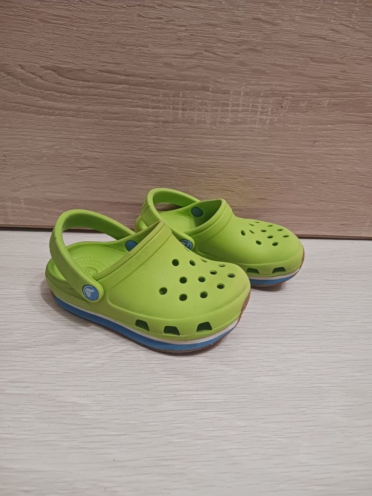 Zielone buty Crocs 6/7 rozm. 22/23