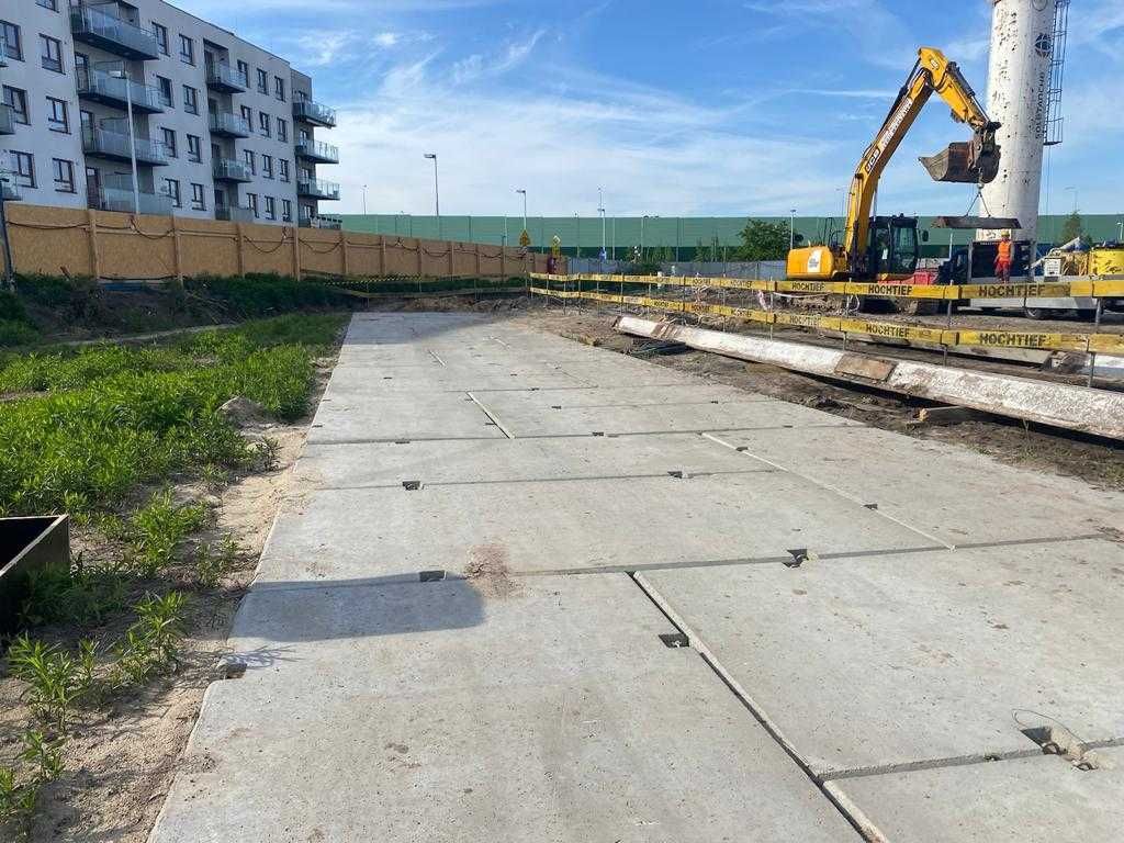 Płyty drogowe MON 300x125x15 / betonowe / podwójnie zbrojone