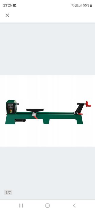 Tokarka do drewna PARKSIDE PDB 100 B1, 400 W, maks. 2600 obr./min
