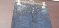 Spodnie jeans bawełna S