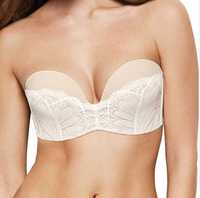 Biustonosz Wonderbra strapless Lace 65I/30G nowy