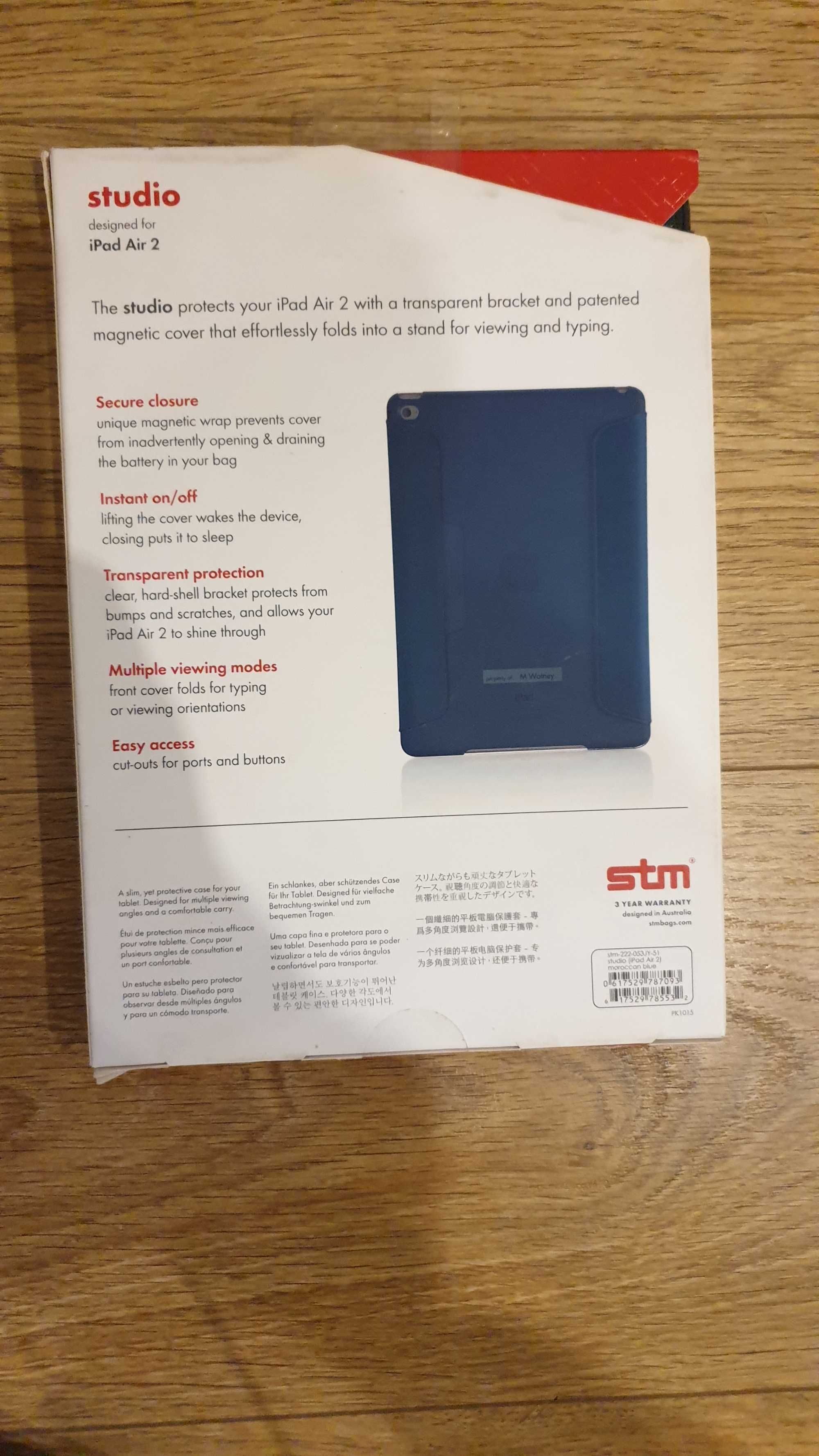 IPad Air 2 studia Etui do tabletu, STM