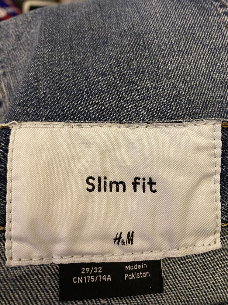 Spodnie Slim Jeans H&M 29/32