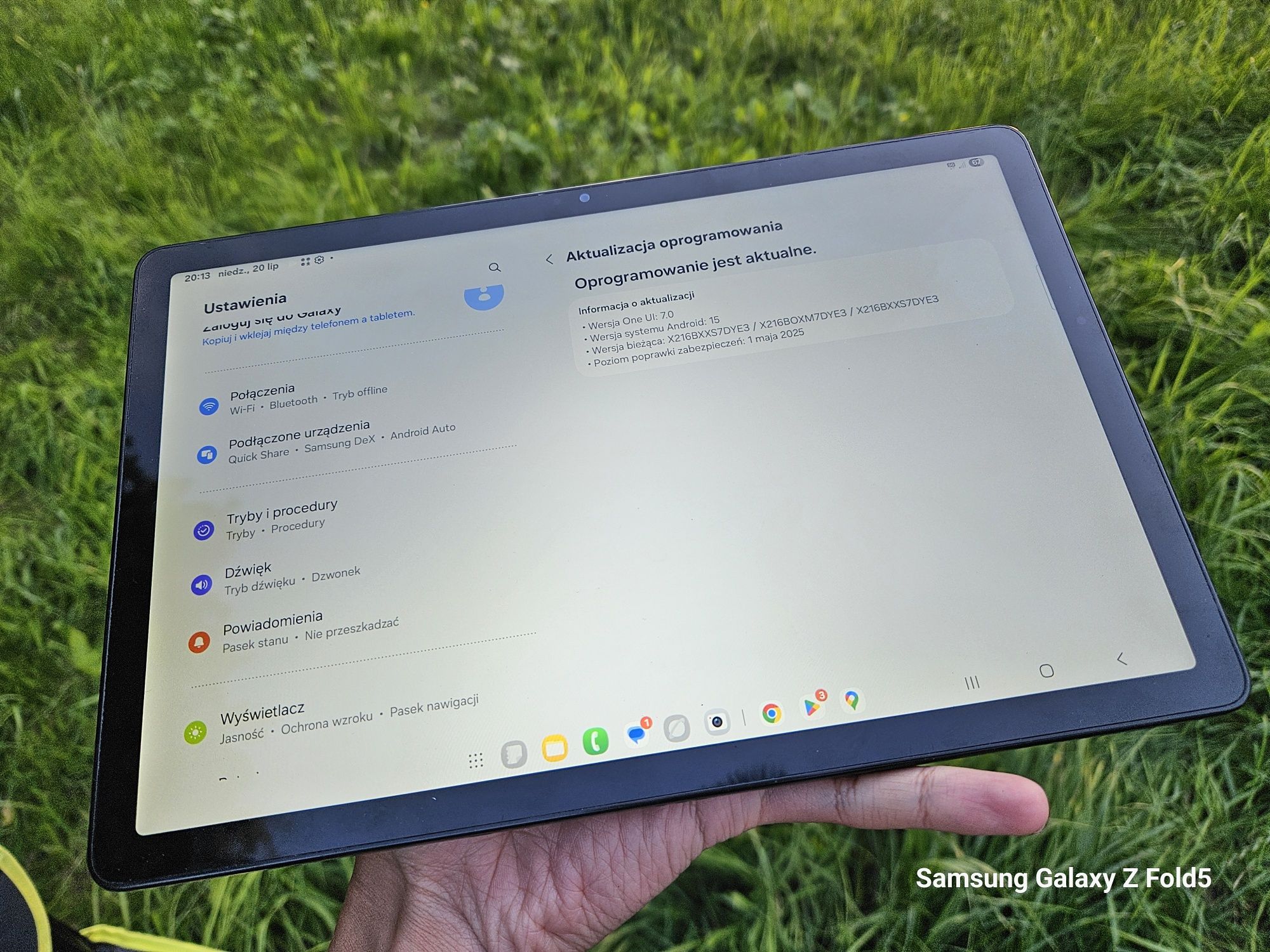 Samsung Galaxy Tab A9+, 10,5", 1,5 Lat gwarancji,One UI 7,super stan
