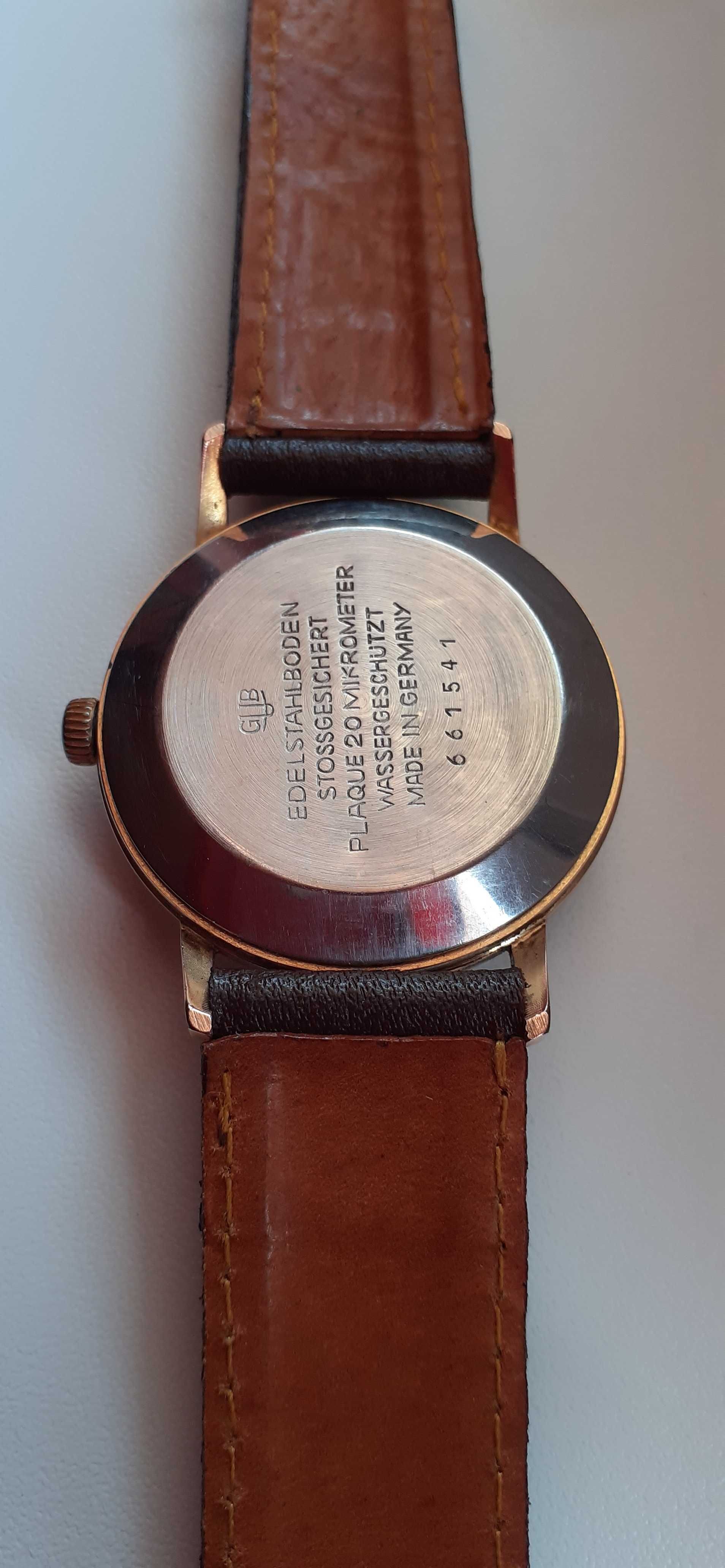 Zegarek GLASHUTTE 26 RUBIS Automatic złoty-au 20.