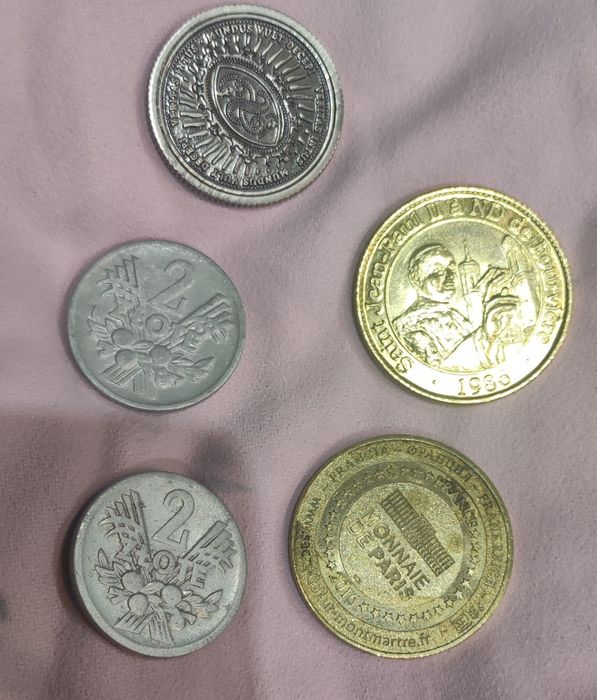 Monety Jagody monety francuskie numizmatyka