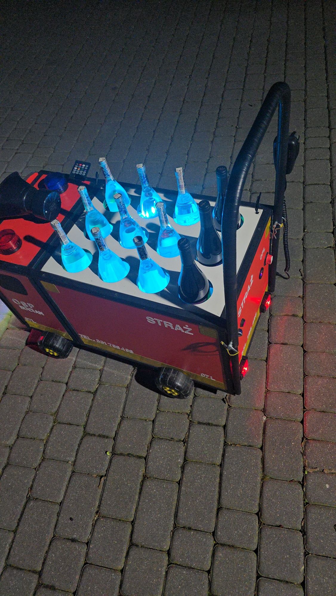 Party-wózek wynajem atrakcja Ślubna.