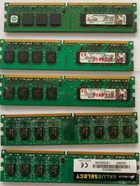 Memorias RAM 2GB DDR2