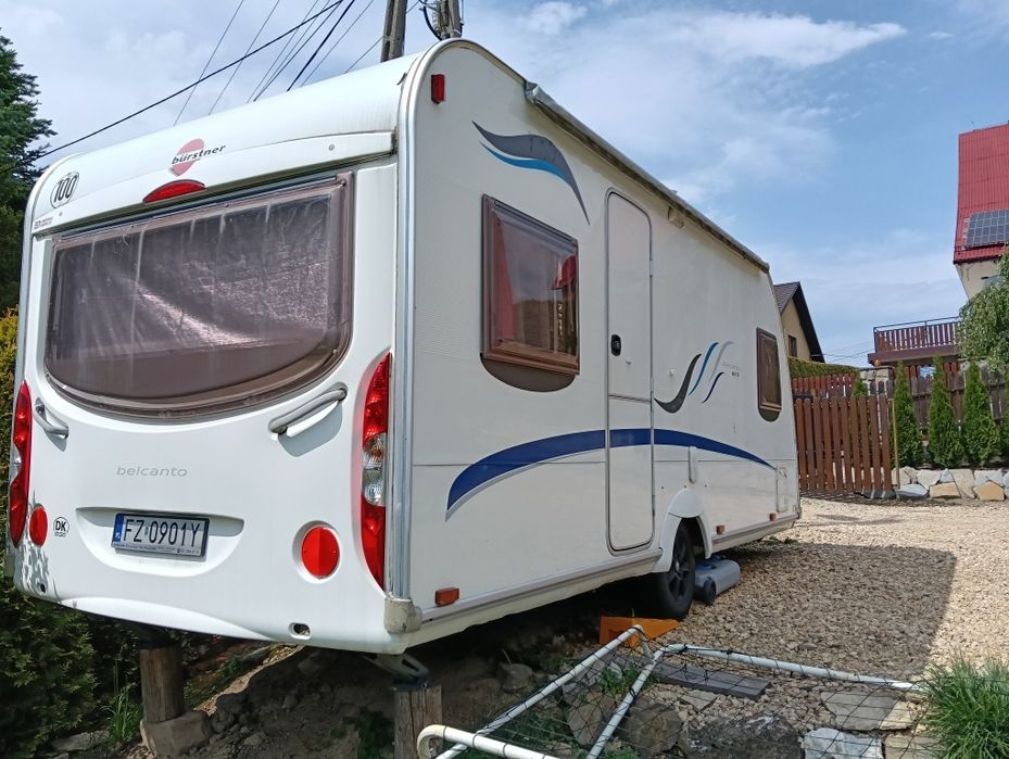 Przyczepa kempingowa BURSTNER Belcanto 460 TS 2008r  markiza foto!