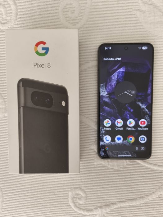 Pixel 8 Obsidian Black - impecável