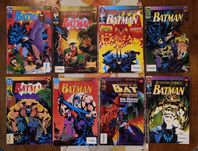 Komiks Batman Knightfall TM-semic 8/95, 9/95, 10/95, 12/95 i inne