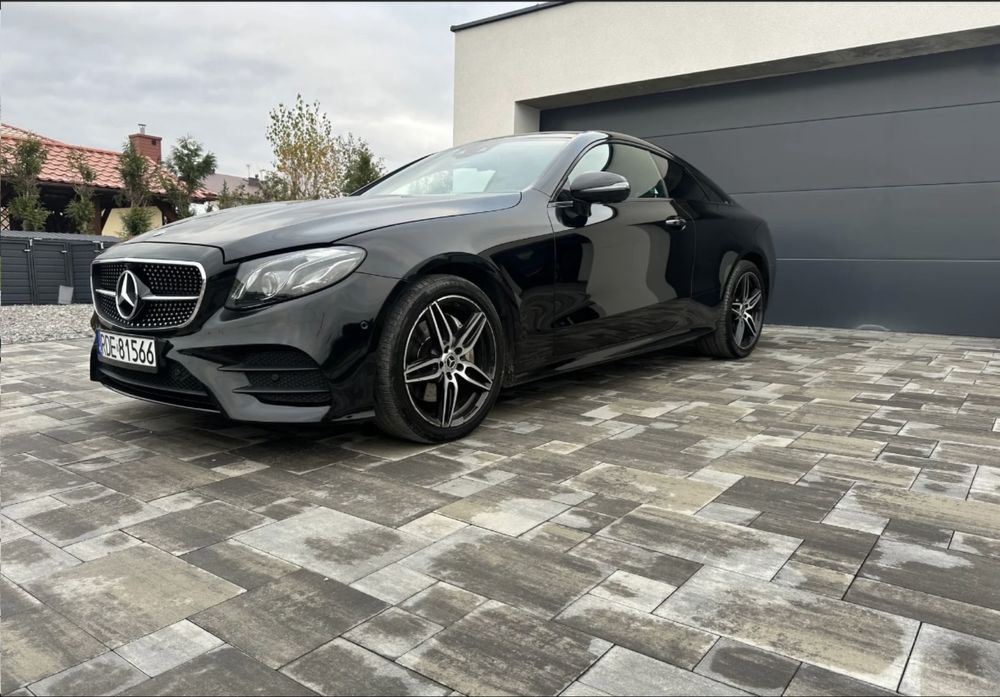 Mercedes Benz e coupe 2.0 194hp 4matic faktura 23% salon polska