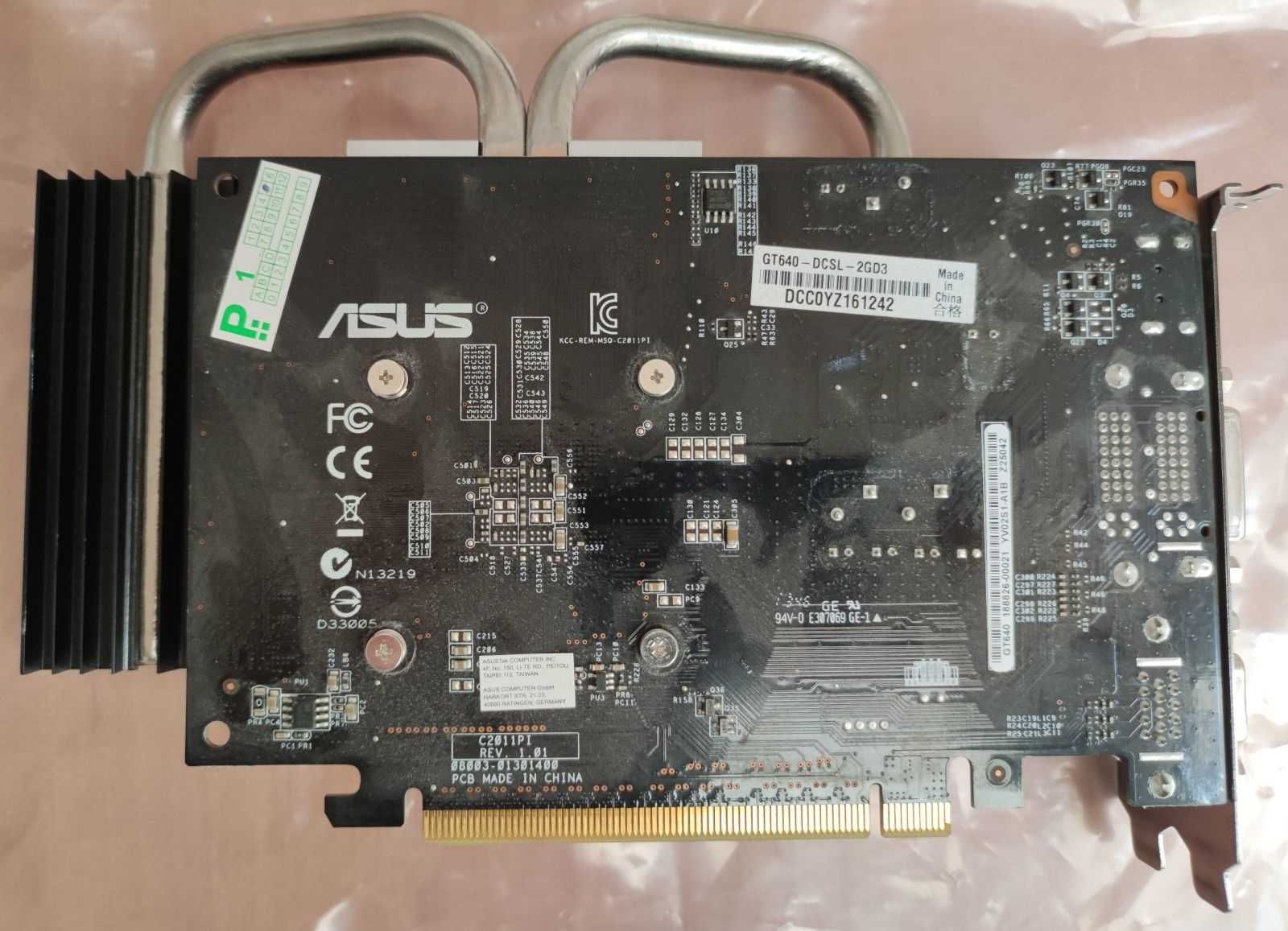 Karta graficzna Asus GeForce GT 640 2GB DDR3 (128bit) DVI/HDMI PCI-E