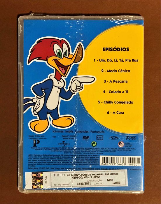 FILME DVD [desde 12€] Gru Pica Pau Tintin Tom & Jerry Desenho Animado