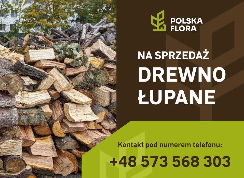 Drewno opałowe, kominkowe, iglaste, liściaste