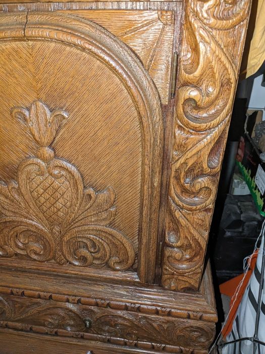 Komoda  Dębowa kompletna.