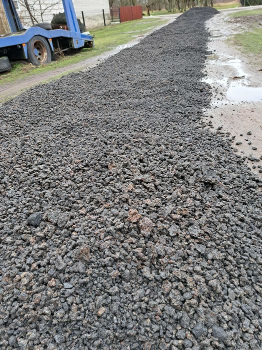 Szlaka Zuzel Destrukt Asfaltowy Kruszywo Drogowe na utwardzenie