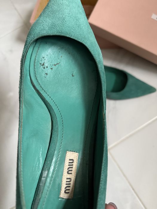 Яскраві туфлі MIU MIU оригінал