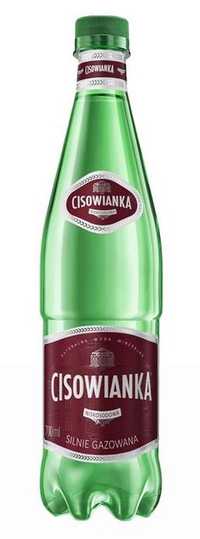 Cisowianka woda mineralna s gazowana 700 ml 700ml x 1020 sztuk PALETA