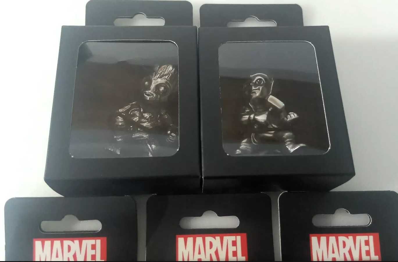 5 Royal Selangor Mini Figures from Marvel Novas/Seladas