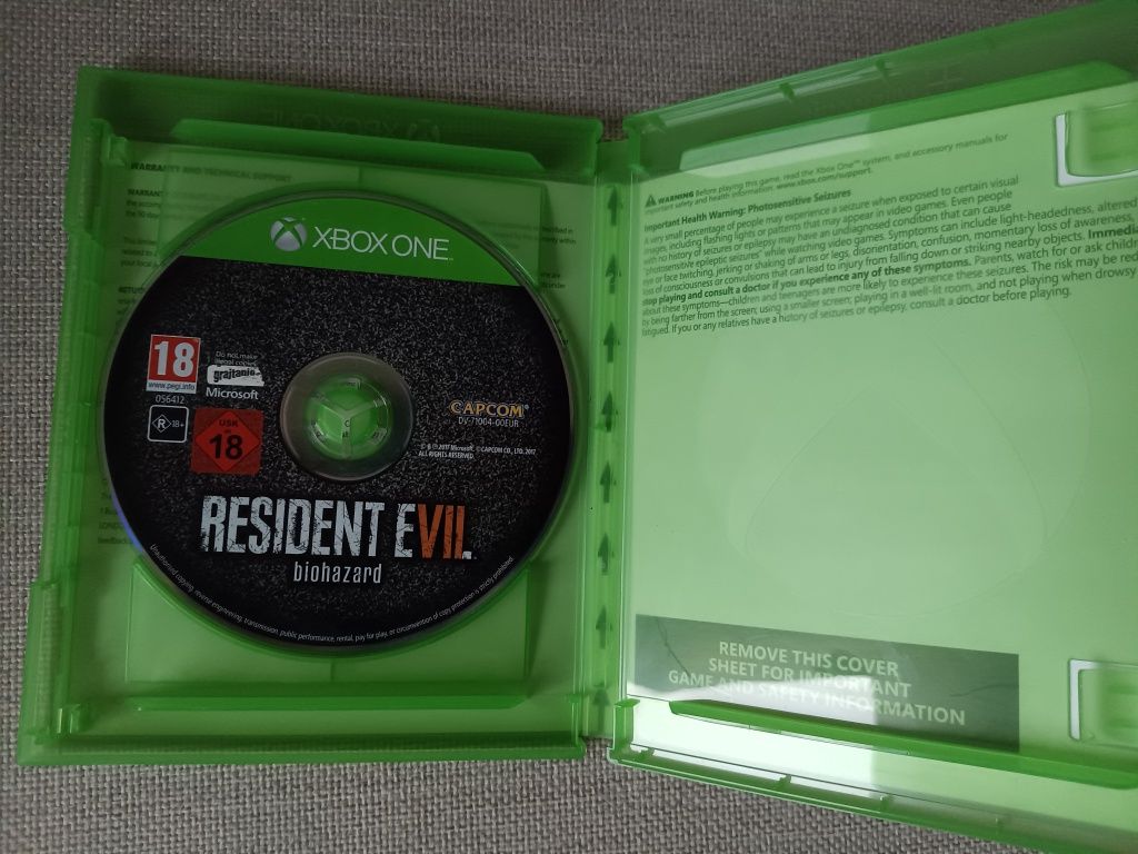 Resident Evil 7 VII Xbox one Series