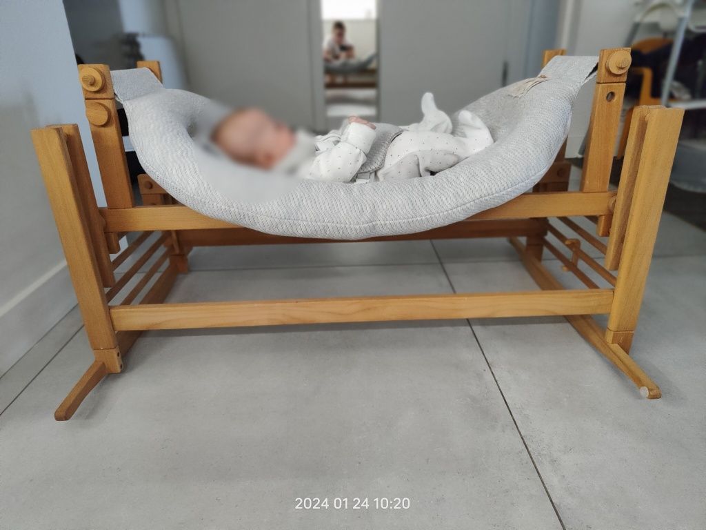 Kołyska dreamer, bujak, bukowa. 2w1