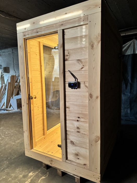 Sauna ogrodowa mini sauna elektryczna 230V/400vsauna wifi ocieplona