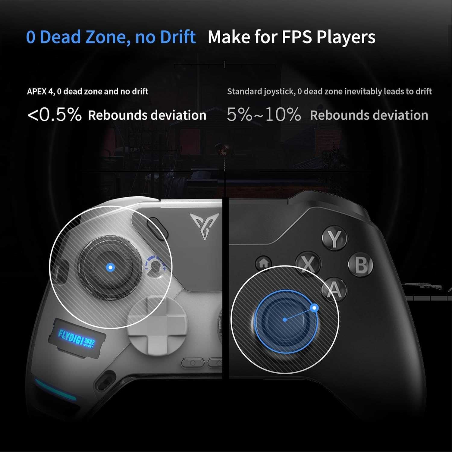Геймпад Flydigi APEX 4 Windows, Android, Nintendo Switch, iOS