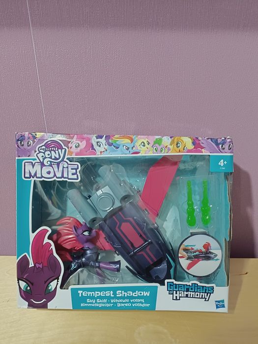 My Little Pony Movie nowy zestaw Tempest pojazd G4 Hasbro figurka MLP