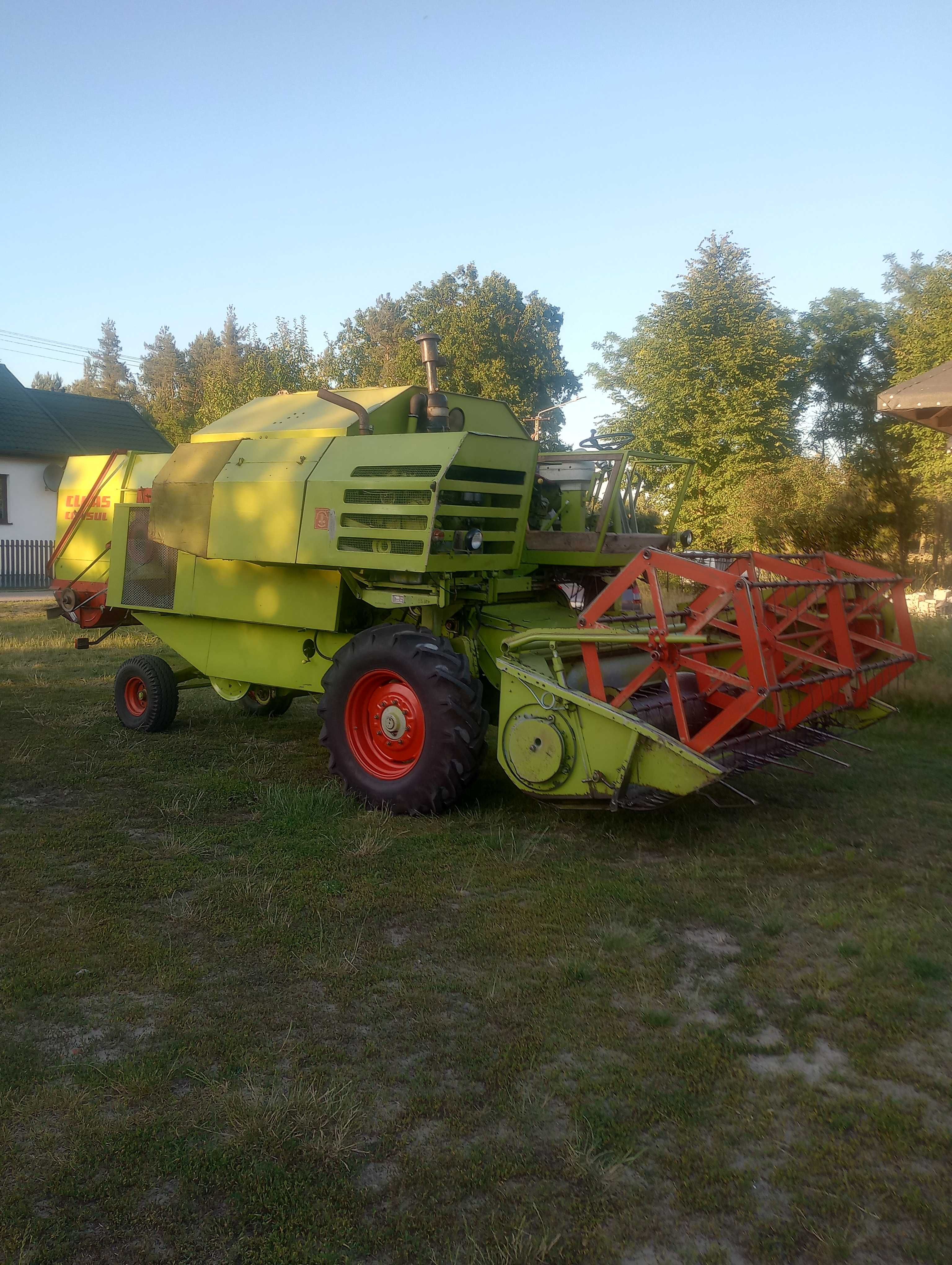 Claas Consul z sieczkarnią