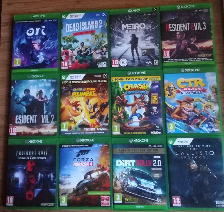 Gry PL Xbox One S X Collection