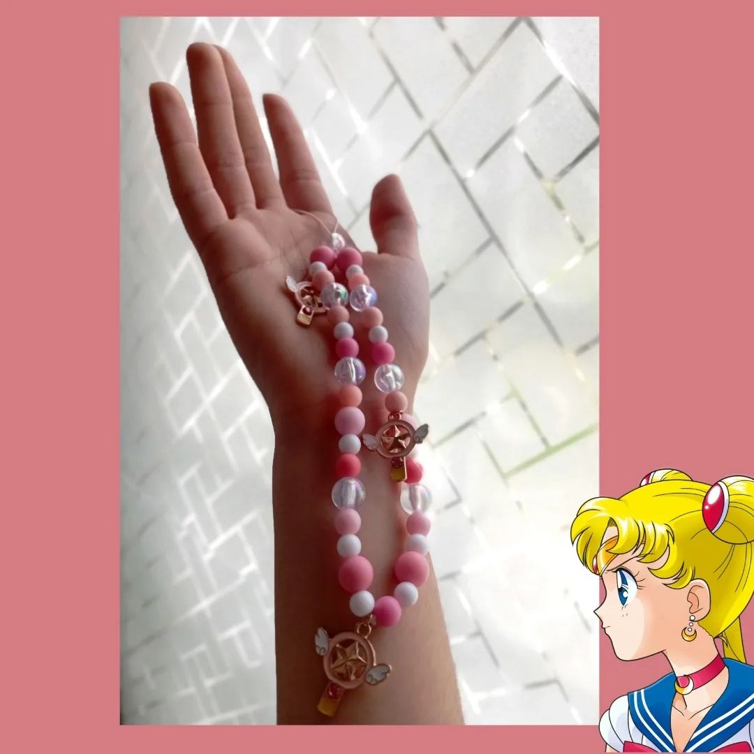 Acessório telemóvel tema Sailor Moon