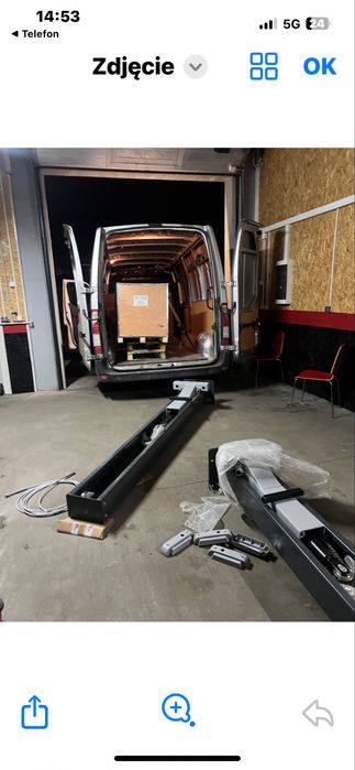 Podnośnik dwukolumnowy 3,5 t tools grubber germany dostawa 24 h